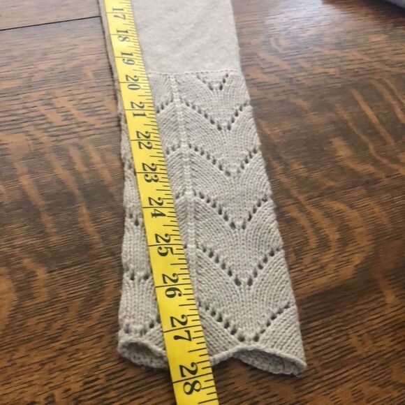 Gold Hawk Wool and Cashmere Sweater Size M Lagenlook, Beigecore, Old Money - Picture 15 of 16